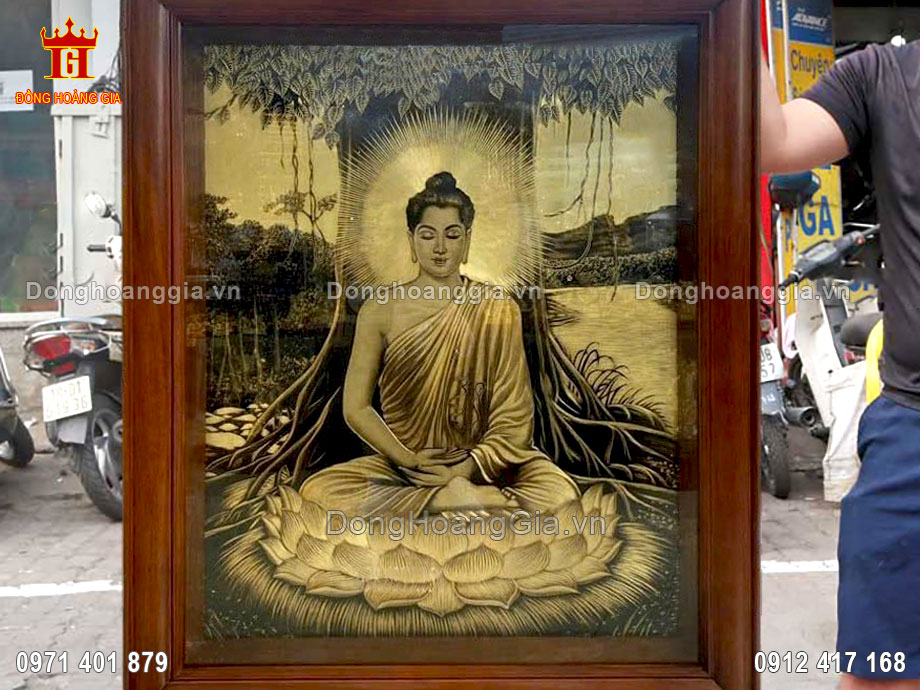 Đồng Hoàng Gia là địa chỉ chế tác tranh Đức Phật Thích Ca Mâu Ni uy tín